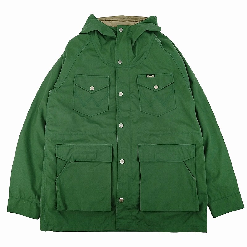 Wrangler×SIERRA DESIGNS ラングラー×シエラデザインズ マウンテンパーカー ライナー付き タグ付き WM0700 サイズM グリーン【中古】