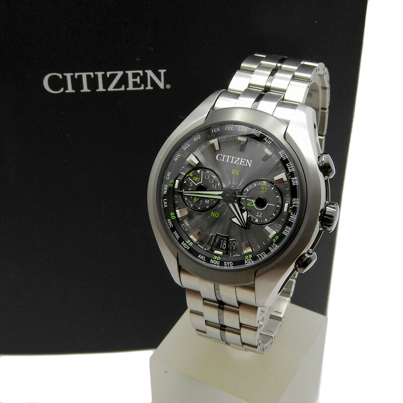 美品 CITIZEN シチズン プロマスター メンズ 電波 クォーツ 腕時計 H909-S084857 【中古】