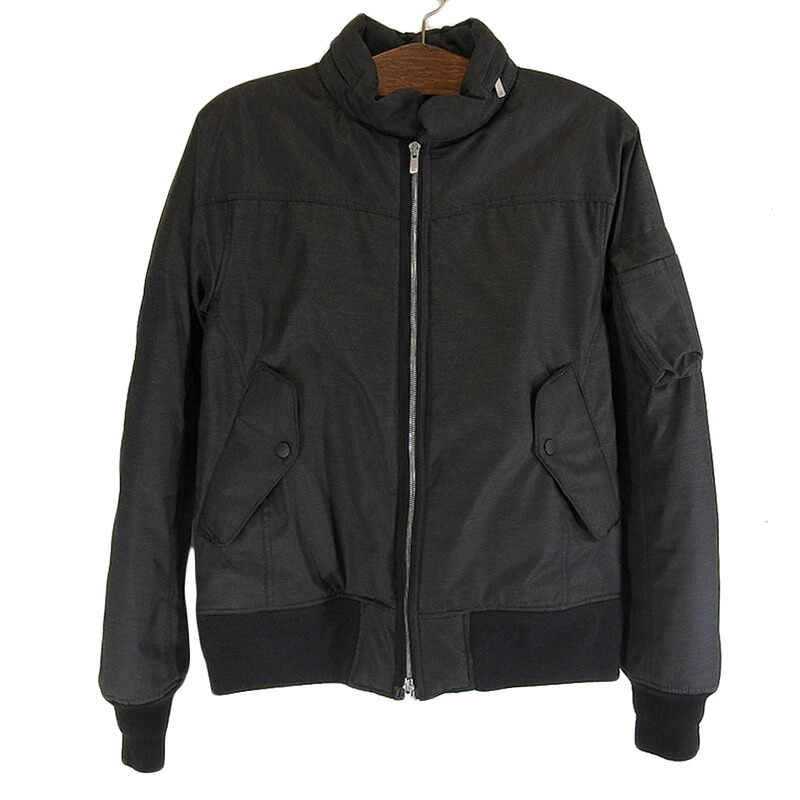 nonoative ノンネイティブ 2015 AW TROOPER PUFF JUMPER ジャケット size1ブラック 【中古】