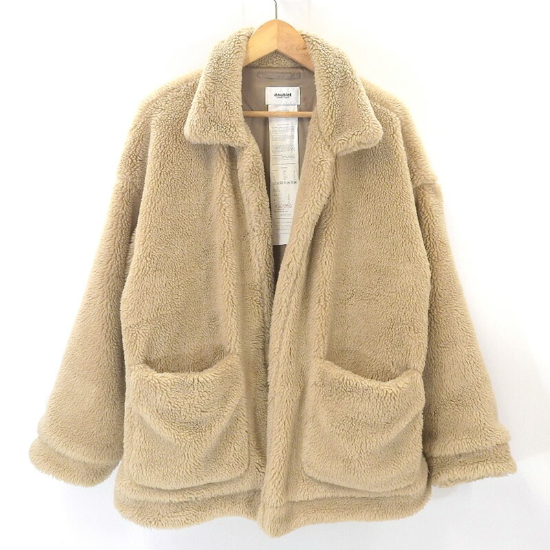 楽天市場】【送料無料】doublet CUT OFF VELVET JACKET