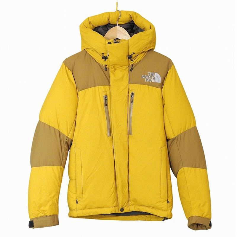 THE NORTH FACE ザ 北の方 人間の顔 バルトロライトジャケット 落ちこむ上衣 メンズ 黄色 sizeS ND91201 【中古】