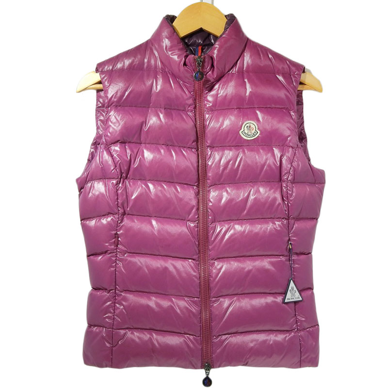 モンクレールMONCLER ダウンベスト　美品 6A MONCLER - 【PINK】MONCLER ダウンベストの通販 by BOUTIQAMORE