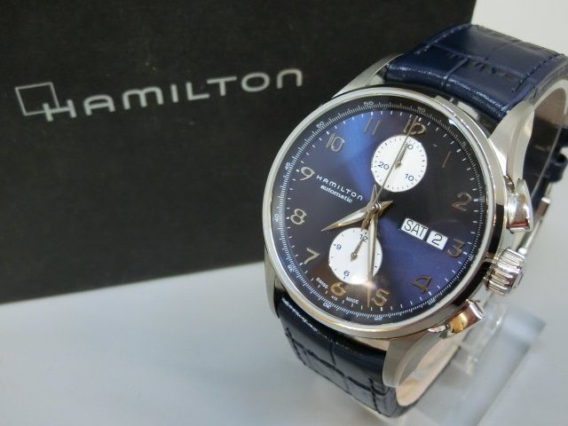 HAMILTON ハミルトン ジャズマスター マエストロ Ｈ32576641 自動巻き メンズ腕時計 ギャランティーカード付 [3-5] M985 【中古】
