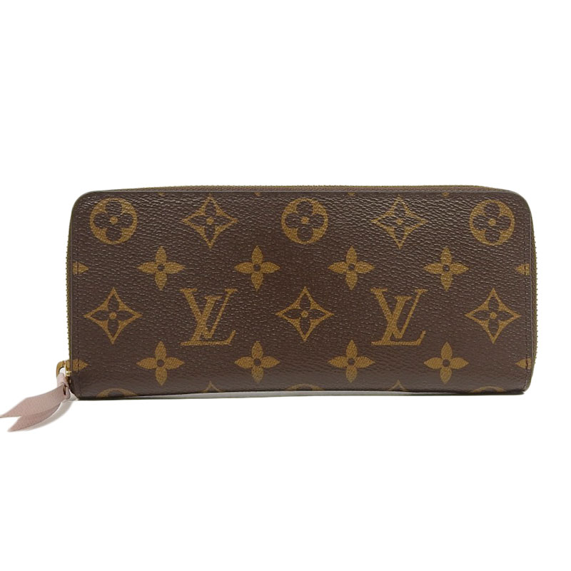 未使用級✨　ルイヴィトン　モノグラム　クレマンス　ローズバレリーヌ　長財布 LOUIS VUITTON 【新品】 ルイヴィトン 長財布 ポルトフォイユ