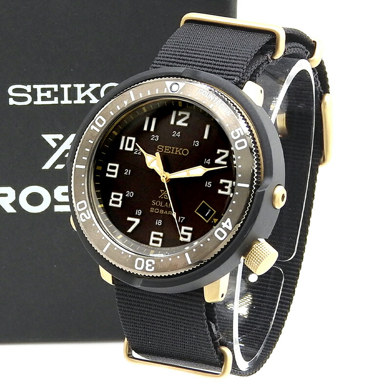 楽天市場】SEIKO セイコー/プロスペックス/ソーラー/社外ベルト/V175