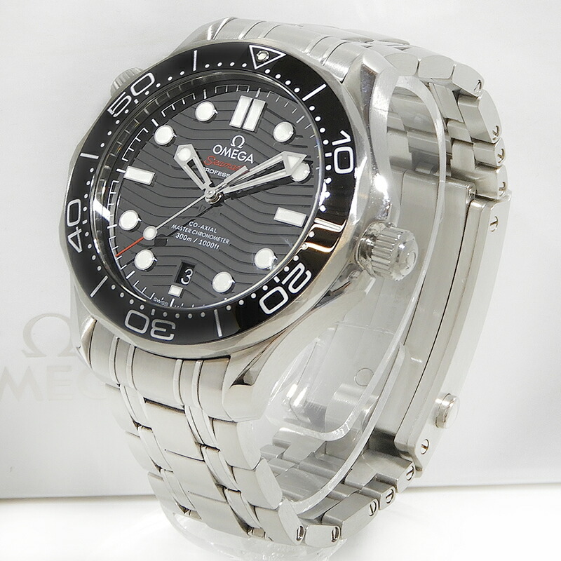 OMEGA オメガ シーマスタープロ300 コーアクシャル マスタークロノメーター メンズ 自動巻き オートマ 腕時計 210.30.42.20.01.001 【中古】