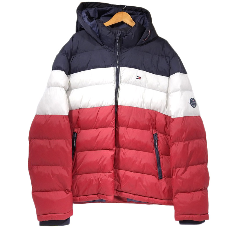 激レア!　90s トミーヒルフィガー　ダウンジャケット　ビッグフラッグ　刺繍ロゴ 楽天市場】90s TOMMY HILFIGER 