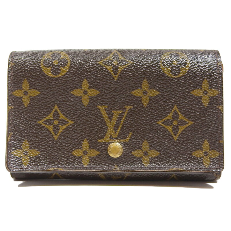 楽天市場】ルイ ヴィトン LOUIS VUITTON 二つ折り財布 モノグラム