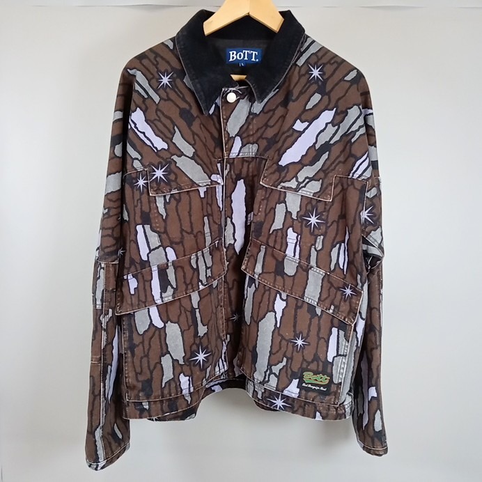 楽天市場】ボット BoTT サイズ:M 243BoTT08 ボーダーボンバーブルゾン