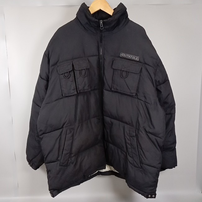 SOUTHPOLE サウスポール Down jacket ダウンジャケット メンズ ブラック size XXL 【中古】|万SAI堂 店
