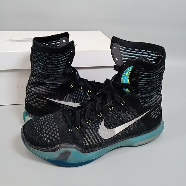 NIKE ナイキ Kobe 10 Elite Commander コービー 10 エリート コマンダー メンズ ブラック size 28cm 718763-004 【中古】