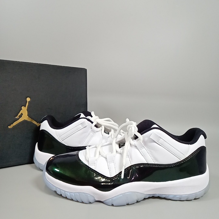 NIKE ナイキ AIR JORDAN 11 LOW EASTER エアジョーダン11 置き目 復活祭 メンズ スニーカー 白いこと 28.5糎 528895-145 【中古】