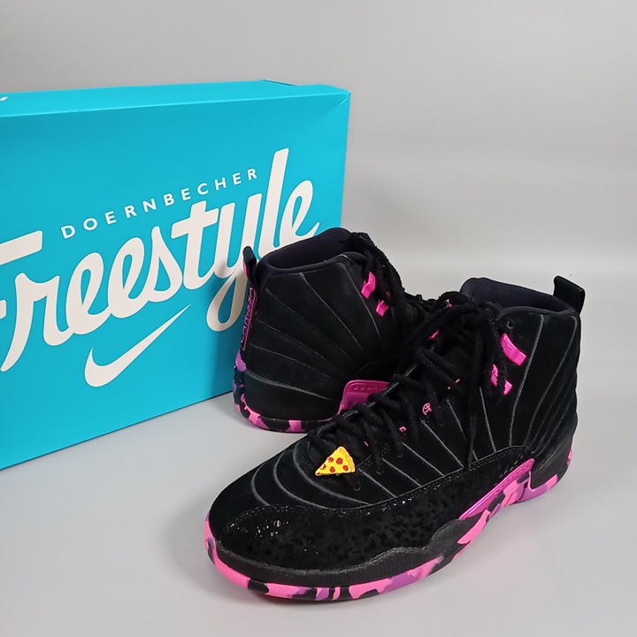 NIKE ナイキ AIR JORDAN12 RETRO DB DOERNBECHER エアジョーダン12 レトロ DB ドーレンベッカー メンズ スニーカー ブラック 28.5cm AH6987-023 【中古】