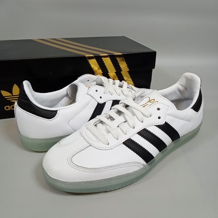 【良品】adidas Samba \"Cloud White\" アディダス サンバ 楽天市場】adidas SAMBA ADV CLOUD WHITE 27.5cm GZ8477