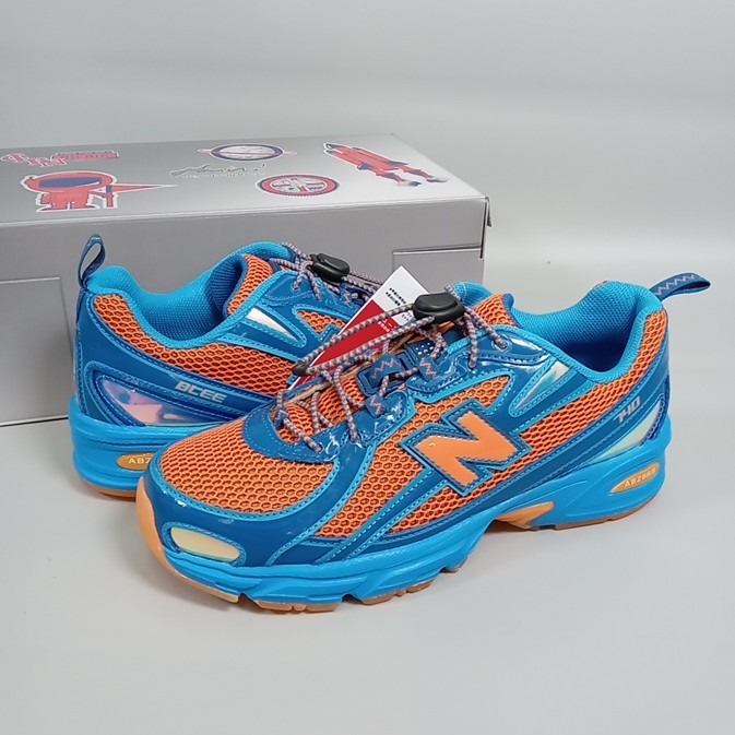 New Balance ニュー平衡にする 740V2 スニーカー メンズ オレンジ色×青み size 27.0m U740CB2 【中古】