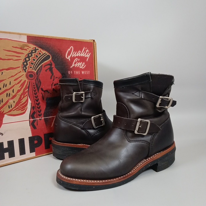 楽天市場】チペワ CHIPPEWA スチールトゥ ロングエンジニア