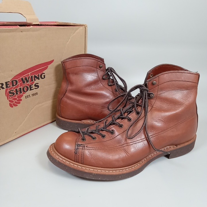 レッドウィング ラインマン ブラウン 26.5 RED WING SHOES（レッドウィング） REDWING 6インチ ラインマン ブーツ