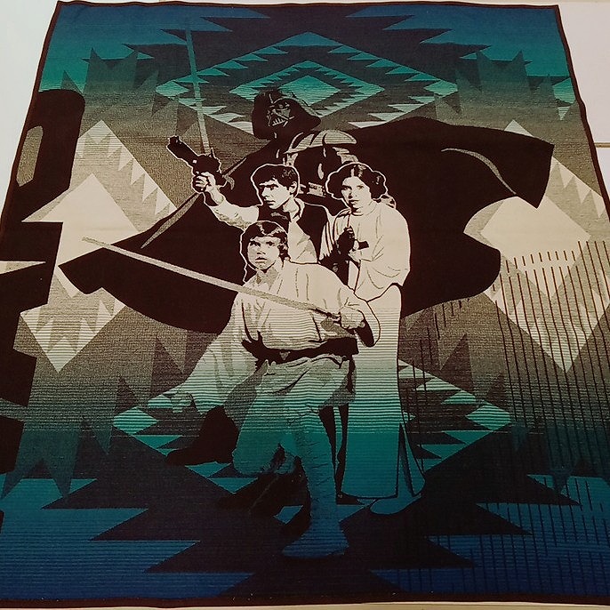 楽天市場】【Star wars/スターウォーズ】 フリース ブランケット 117