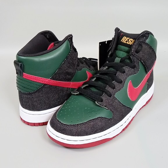 Nike SB ナイキ SB Dunk High RESN (2009) ダンク ご機嫌 RESN (2009) メンズ マルチ色つや size 26珊 313171-362 【中古】