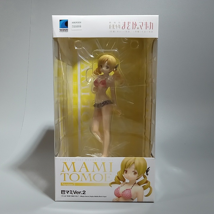 未開封 WAVE ウェーブ BEACH QUEENS 劇場版 魔法少女まどか☆マギカ 巴マミ Ver.2 フィギュア 【中古】