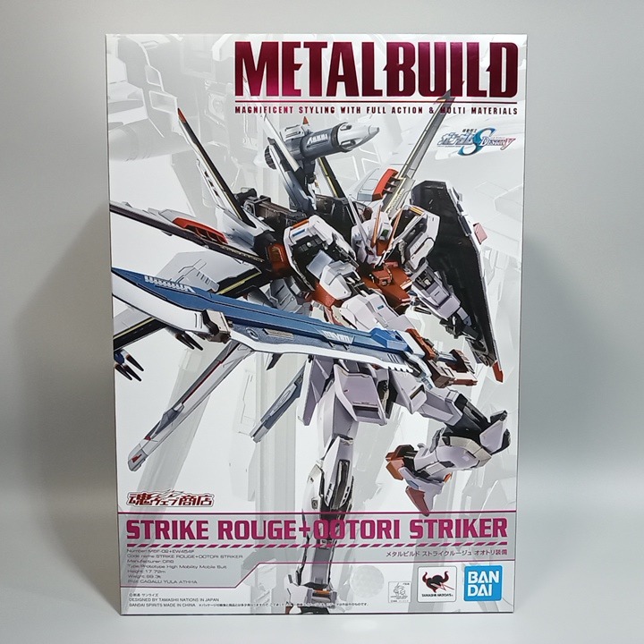 BANDAI バンダイ フィギュア METAL BUILD ストライクルージュ オオトリ装備 「機動戦士ガンダムSEED」 【中古】