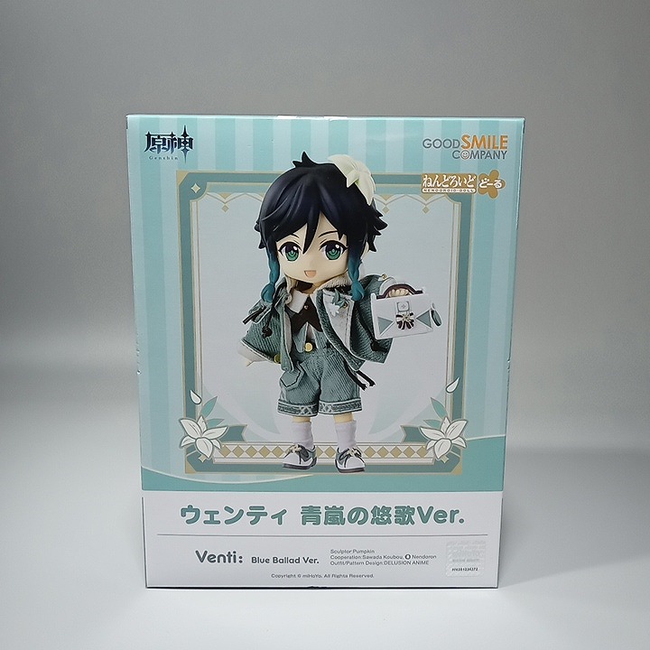 未開封 GOOD SMILE COMPANY ねんどろいどどーる 原神 ウェンティ 青嵐の悠歌Ver. 【中古】