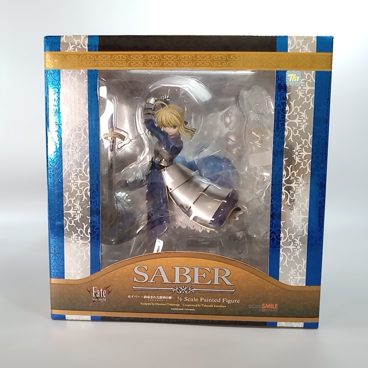 GOOD SMILE COMPANY グッドスマイルカンパニー フィギュア セイバー ～約束された勝利の剣(エクスカリバー)～ 「Fate/stay night」 1/7 【中古】