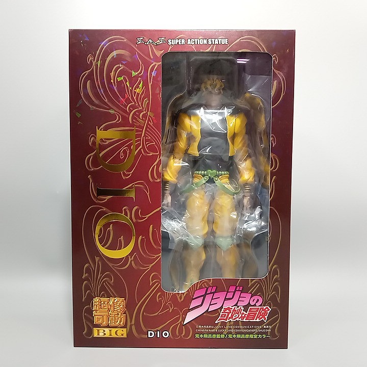 【美品】 MEDICOS ENTERTAINMENT メディコス・エンタテインメント 超像可動BIG ジョジョの奇妙な冒険 第3部 DIO 【中古】｜万SAI堂　店