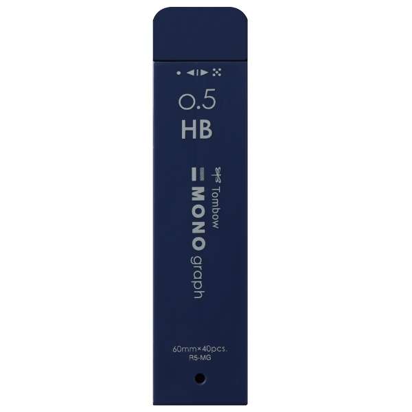 【楽天市場】MONO graph(モノグラフ) シャープ替芯 [0.5mm/HB] ネイビー／グレー R5-MGHB：満勝楽天市場店