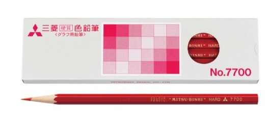 楽天市場】【全4色】三菱鉛筆／硬質色鉛筆 六角軸 (K7700) 便利な