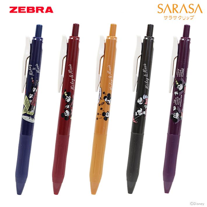 【レア】【限定版】SARASA ディズニーボールペン 楽天市場】ゼブラ ノック式ジェルボールペン サラサクリップ 0.5