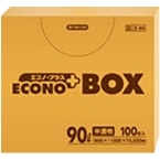 E-94 エコノプラスBOX半透明 0.02mm 90L 業務用画像
