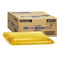 【常温】スーパー長持ち油 (ピロー) 4KG　3食入 (日清オイリオｸﾞﾙｰﾌﾟ/植物性油脂) 業務用