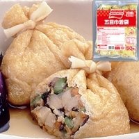 【冷凍】五目巾着袋 30G 50食入 (味の素冷凍食品/納豆・あげ) 業務用