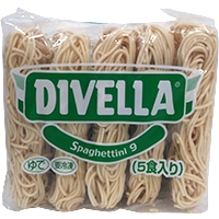 【冷凍】DIVELLA 冷凍スパゲティNo.9 250G　5食入 (NCF/洋風調理品/パスタ) 業務用画像