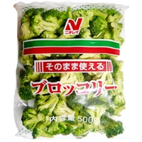 【冷凍】そのまま使えるブロッコリー 500G (ニチレイフーズ/農産加工品【冷凍】/茎菜類)