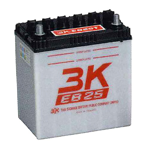 3K スリーキング　EB25T：EBサイクルバッテリー（テーパー端子）※代引き、個人宅への発送は出来ません。