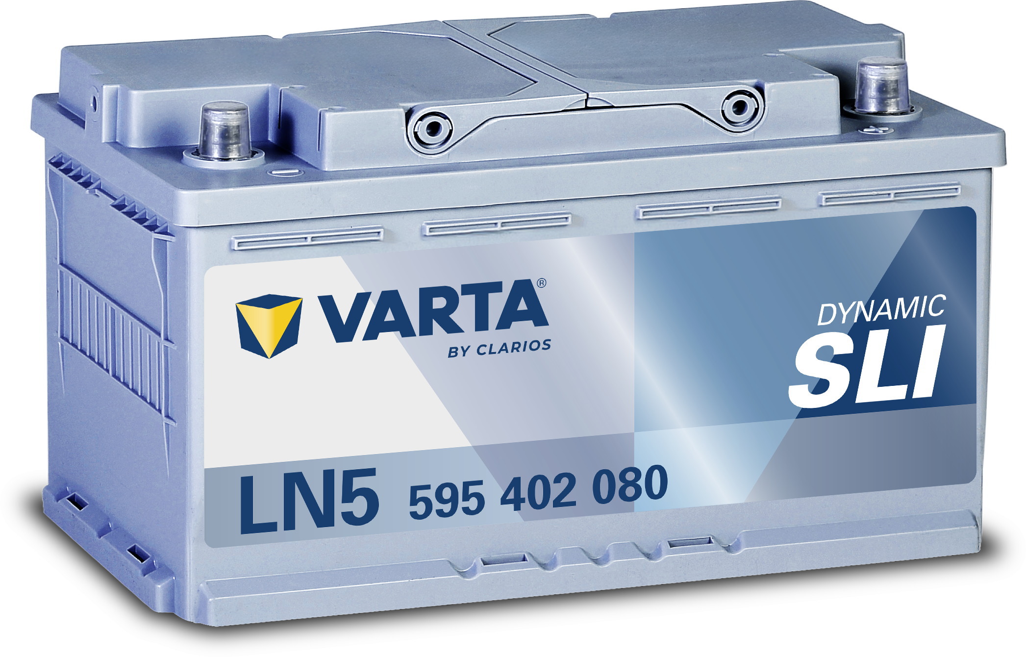 VARTA LN5:ダイナミック SLIバッテリー (595402080) ※沖縄県及び離島への発送はできません|まんてん屋