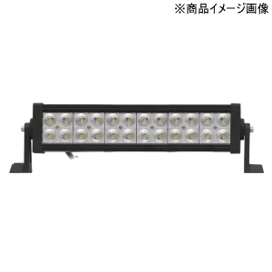 カシムラ・Kashimura・LED白色ワークライト[作業灯]・ML-4★ ロング型LED24個72W4680lm・410Wx122Hx85D[mm]1700g 防水耐久IP67・拡散レンズで広角照射！