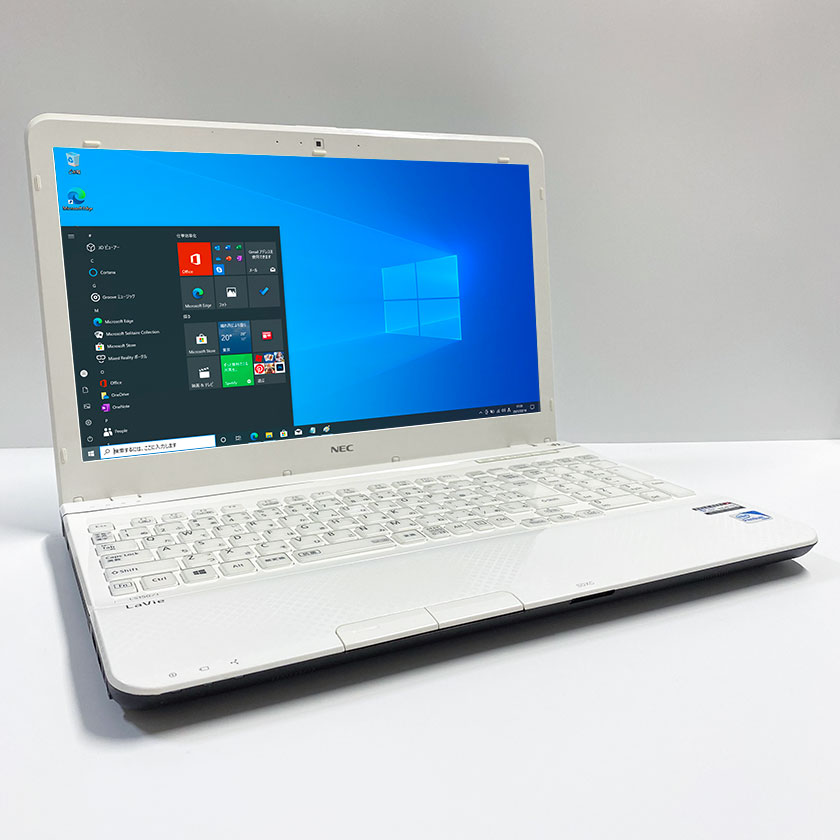 Webカメラ付き 中古ノートパソコン Windows 10 テンキー付き 中古