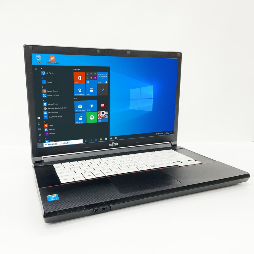 楽天市場】中古ノートパソコンLIFEBOOK A574/M ノートPC 安い Win10