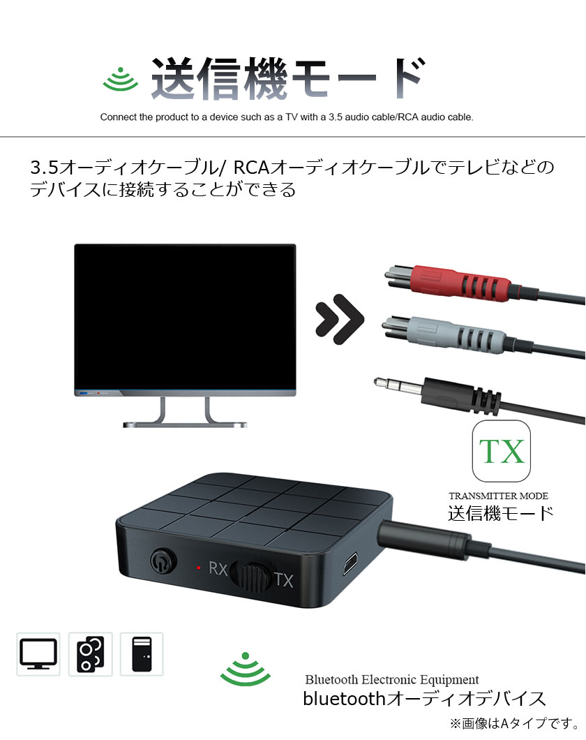 最大59％オフ！ ブルートゥース トランスミッター bluetooth 5.0 車 テレビ レシーバー 受信機 送信機 イヤホンジャック 充電対応  www.smart-restaurants.co.uk