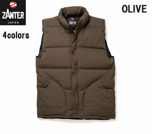 ザンタージャパン ZANTER JAPAN 6712 DOWN VEST ダウンベスト 　南極観測隊