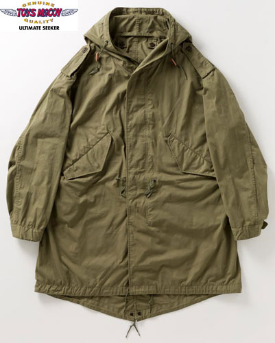 トイズマッコイ TOYSMcCOY TMJ2637 PARKA,MAN'S,COTTON NYLON OXFORD O.G. M-51 パーカ　ミリタリージャケット｜MANUFACTURES　店