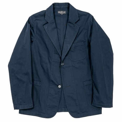 ワーカーズ WORKERS Lounge Jacket, 8 oz Navy Chino ラウンジジャケット　ネイビー　カバーオール｜MANUFACTURES　店 24,090円