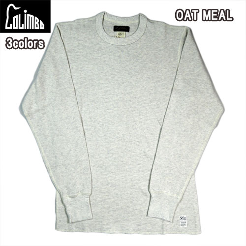 コリンボ COLIMBO ZY-0411 Fremont Cotton Thurmal Shirt L/S (Plain) フリーモンドコットンサーマルシャツ　プレーン