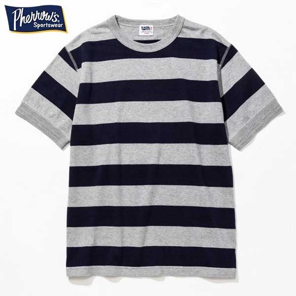 フェローズ PHERROWS PCT3-SB ボーダー半袖T　Ｔシャツ