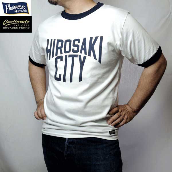 楽天市場 別注 フェローズ ご当地tシャツ リンガー Pherrow S Manufactures Broaden Ferry Local Ringer Tee スーベニア Hirosaki City 弘前市 オリジナル Manufactures 楽天市場店