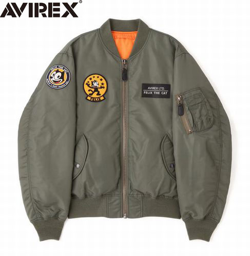 MOUSSY×AVIREXコラボ　MA-1 AVIREX Avirex アビレックス フィリックス コラボ MA-1 ＜AVIREX