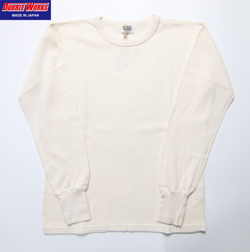 ダブルワークス DUBBLE WORKS 54002 THERMAL CREW NECK TEE KINARI サーマルクルーネック　長袖Tシャツ